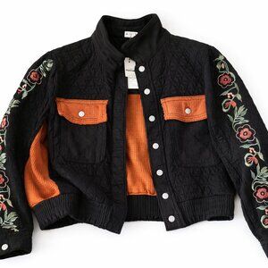 Black Quilted Jacket